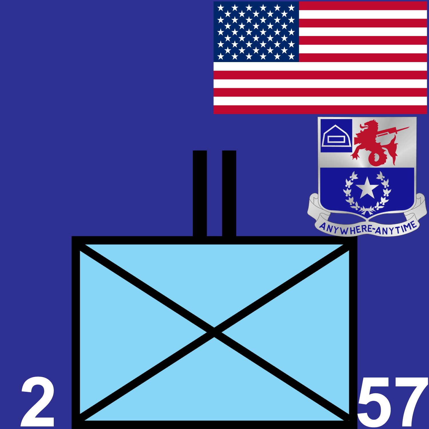 2d Battalion, 57th Infantry Regiment icon